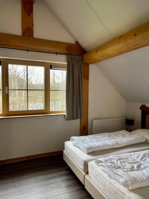Unieke Houten Villa Met Sauna In Twente - 6P Den Ham Eksteriør billede
