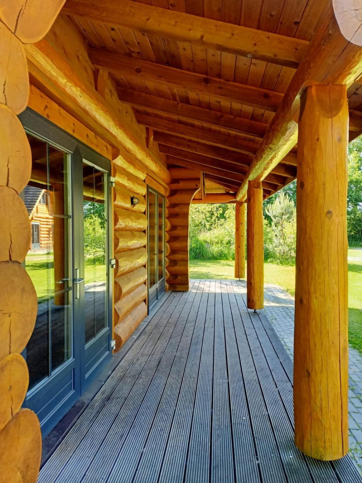 Unieke Houten Villa Met Sauna In Twente - 6P Den Ham Eksteriør billede