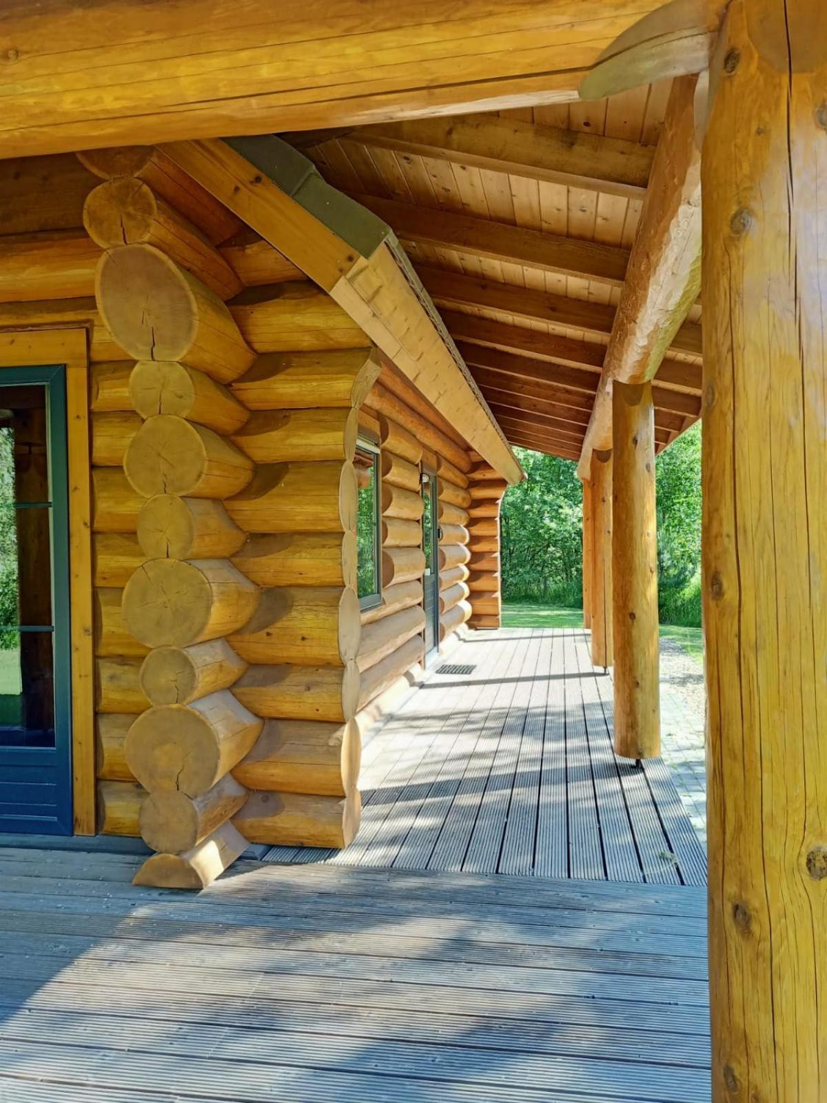 Unieke Houten Villa Met Sauna In Twente - 6P Den Ham Eksteriør billede