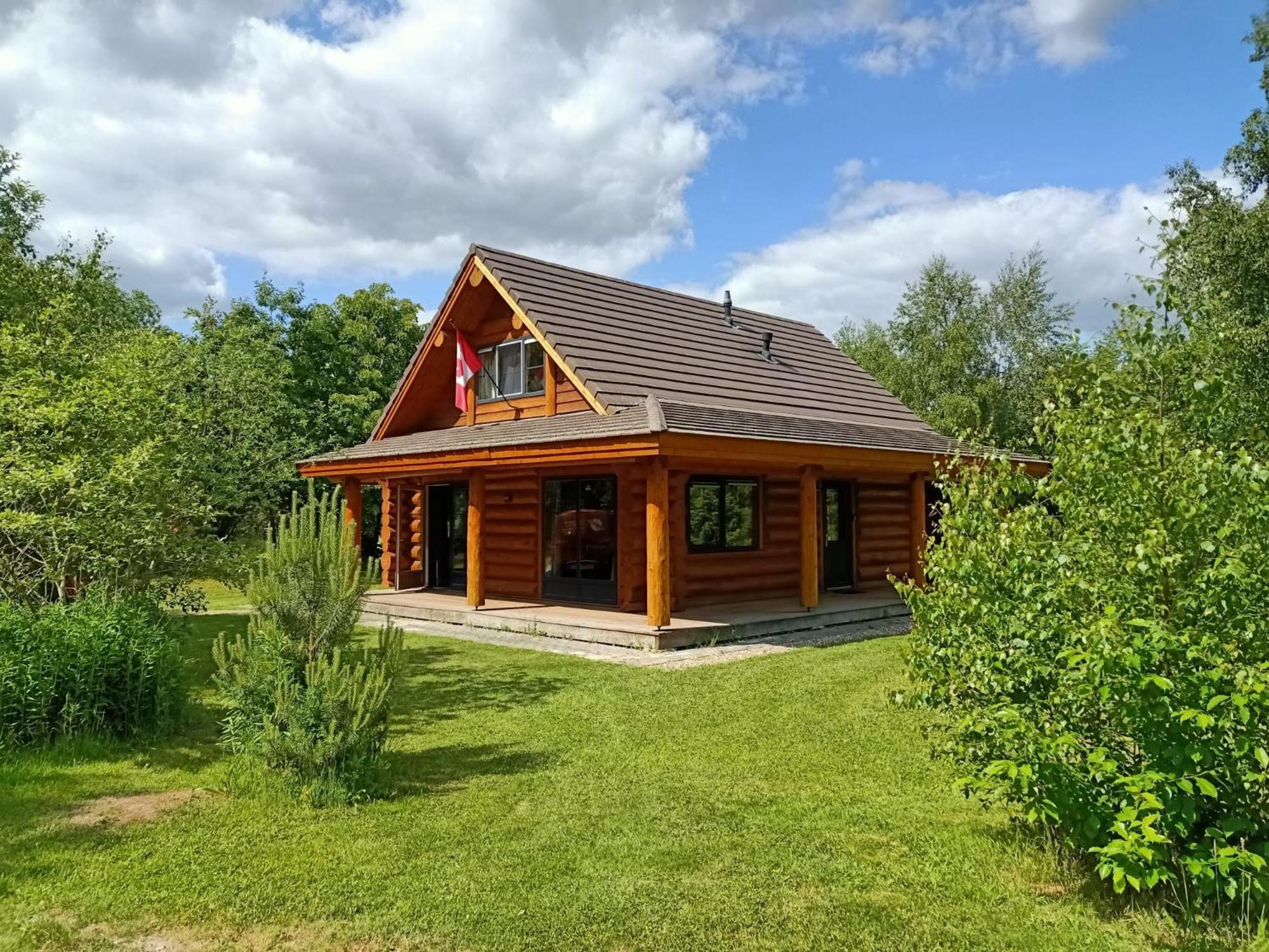 Unieke Houten Villa Met Sauna In Twente - 6P Den Ham Eksteriør billede